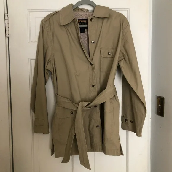 Woolrich John Rich and Bros safari field trench jacket. Size medium. - Picture 2 of 12